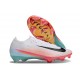 Korki Nike Mercurial Vapor 16 Elite FG Biały Czarny Czerwony Niebieski