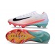 Korki Nike Mercurial Vapor 16 Elite FG Biały Czarny Czerwony Niebieski