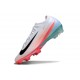 Korki Nike Mercurial Vapor 16 Elite FG Biały Czarny Czerwony Niebieski