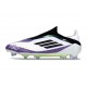 Buty Piłkarskie Adidas F50 Elite LL FG X Messi Biały Czarny Fioletowy