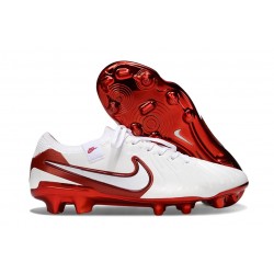 Korki Nike Tiempo Legend X Elite FG Biały Czerwony
