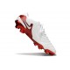 Korki Nike Tiempo Legend X Elite FG Biały Czerwony