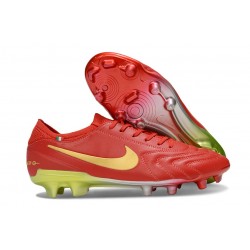 Korki Nike Tiempo Legend X Elite FG Czerwony Złoto