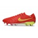 Korki Nike Tiempo Legend X Elite FG Czerwony Złoto