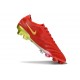 Korki Nike Tiempo Legend X Elite FG Czerwony Złoto