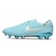 Korki Nike Tiempo Legend X Elite FG Niebieski Srebro