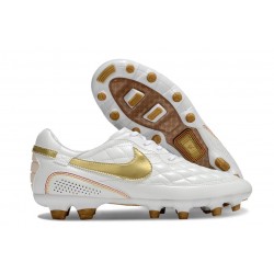 Korki Nike Tiempo Legend X Elite FG R10 Biały Złoty