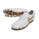 Korki Nike Tiempo Legend X Elite FG R10 Biały Złoty