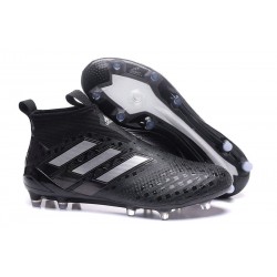 Adidas Buty Piłkarskie ACE 17+ PureControl FG - Czarny Srebro