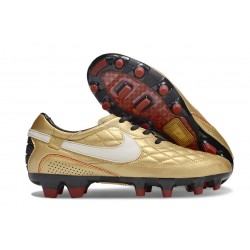 Korki Nike Tiempo Legend X Elite FG R10 Złoto Biały