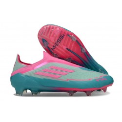 adidas F50 Elite Sznurowadeł FG X Messi Niebieski Różowy