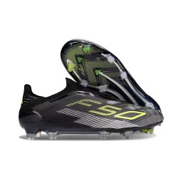 adidas F50 Elite Sznurowadeł FG Czarny Zawistny
