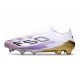 adidas F50 Elite Sznurowadeł FG Biały Fioletowy Czarny