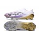 adidas F50 Elite Sznurowadeł FG Biały Fioletowy Czarny