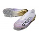 adidas F50 Elite Sznurowadeł FG Biały Fioletowy Czarny