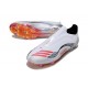 adidas F50 Elite Sznurowadeł FG X Messi Biały Srebro Czerwony