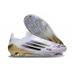 adidas F50 Elite Sznurowadeł FG Vit Svart Guld