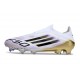 adidas F50 Elite Sznurowadeł FG Vit Svart Guld