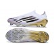 adidas F50 Elite Sznurowadeł FG Vit Svart Guld