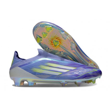 adidas F50 Elite Sznurowadeł FG Fioletowy Biały