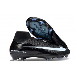 Buty Piłkarskie Nike Mercurial Superfly 10 Elite FG Czarny Niebieski