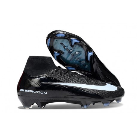 Buty Piłkarskie Nike Mercurial Superfly 10 Elite FG Czarny Niebieski