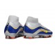 Buty Piłkarskie Nike Mercurial Superfly 10 Elite FG Srebro Niebieski Zawistny