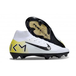 Buty Piłkarskie Nike Mercurial Superfly 10 Elite FG Biały Czarny Zawistny