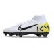 Buty Piłkarskie Nike Mercurial Superfly 10 Elite FG Biały Czarny Zawistny