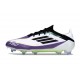 Buty Piłkarskie Adidas F50 Elite FG X Messi Biały Czarny Fioletowy
