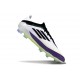 Buty Piłkarskie Adidas F50 Elite FG X Messi Biały Czarny Fioletowy