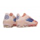 Buty Piłkarskie Adidas F50 Elite FG Pomarańczowy Niebieski