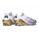 Buty Piłkarskie Adidas F50 Elite FG Biały Fioletowy Czarny