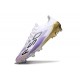 Buty Piłkarskie Adidas F50 Elite FG Biały Fioletowy Czarny