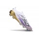 Buty Piłkarskie Adidas F50 Elite FG Biały Fioletowy Czarny