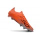 Buty Piłkarskie Adidas F50 Elite FG Pomarańczowy Czarny