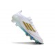Buty Piłkarskie Adidas F50 Elite FG Biały Zielony Złoty