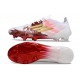 Buty Piłkarskie Adidas F50 Elite FG Biały Czerwony Złoto