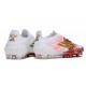 Buty Piłkarskie Adidas F50 Elite FG Biały Czerwony Złoto