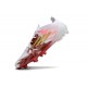 Buty Piłkarskie Adidas F50 Elite FG Biały Czerwony Złoto