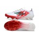 Buty Piłkarskie Adidas F50 Elite FG Biały Czerwony Zielony