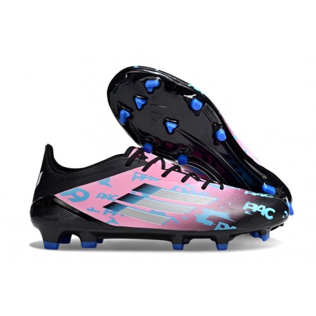 Buty Piłkarskie Adidas F50 Elite FG Czarny Różowy Niebieski