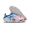 Buty Piłkarskie Adidas F50 Elite FG Biały Różowy Niebieski