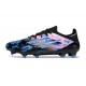 Buty Piłkarskie Adidas F50 Elite FG Czarny Różowy Niebieski