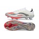 adidas F50+ Elite FG X Messi Biały Srebro Czerwony
