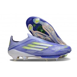 Buty piłkarskie adidas F50+ Elite Sznurowadeł FG Fioletowy Zawistny