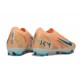 Korki Nike Mercurial Vapor 16 Elite FG Pomarańczowy Niebieski