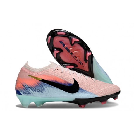Korki Nike Mercurial Vapor 16 Elite FG Pomarańczowy Czarny Niebieski