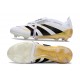 Buty Piłkarskie Adidas Predator Elite FT FG Biały Czarny Złoto