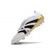 Buty Piłkarskie Adidas Predator Elite FT FG Biały Czarny Złoto